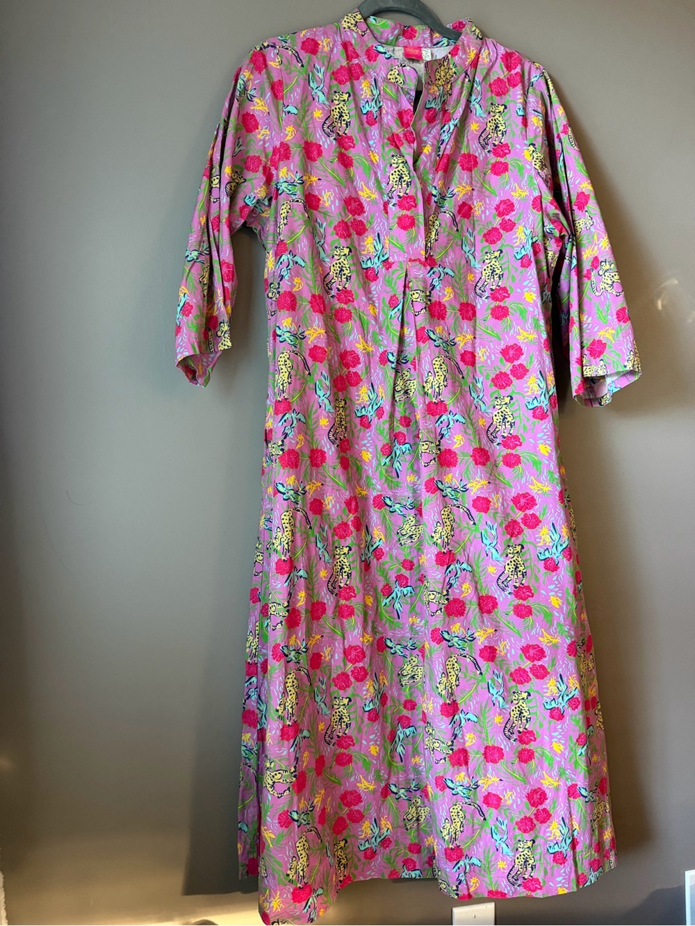 Colorful 100% cotton Maxi Dress